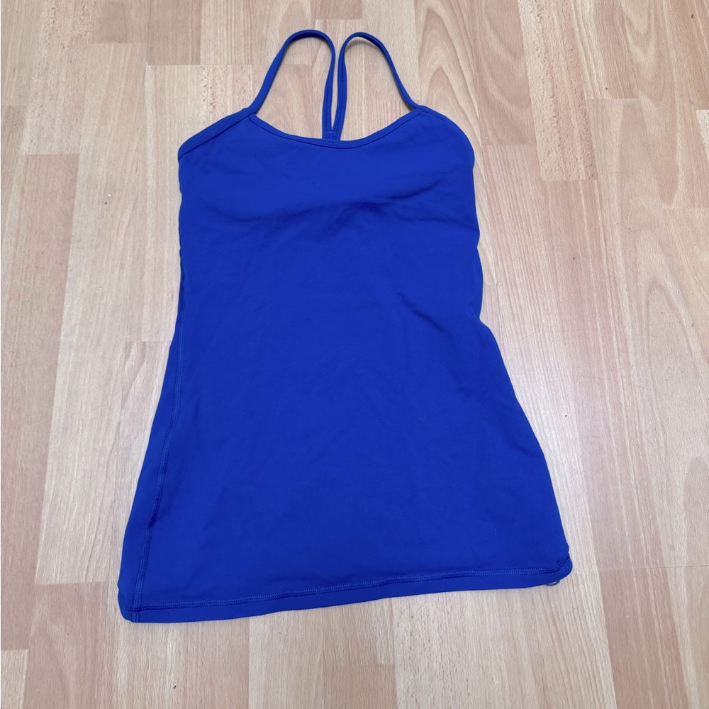 Lululemon Cobalt Blue Workout Tank Top